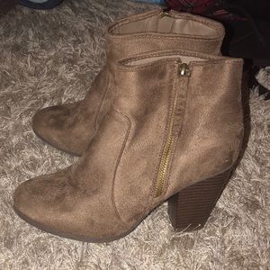 Brown J.Gs booties
